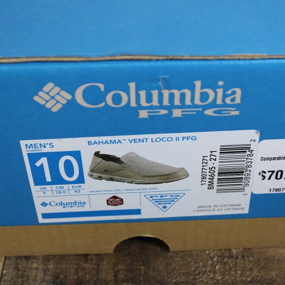NIB Columbia Bahama Vent Loco II PFG Fishing Shoes Mens 9.5 10 10.5 11 11.5 - Picture 4 of 7